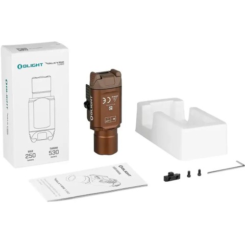 Ліхтар Olight Valkyrie Turbo Desert tan