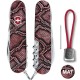 Ніж Victorinox Huntsman Design 91мм,15функ ,Принт Шкіра пітона
