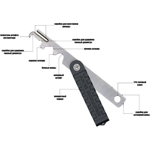 Інструмент для чищення Real Avid AR15 Scraper