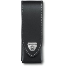 Чохол на пояс Victorinox 111мм шкір.чорн на липучці до 4 шарів у подар.упак.