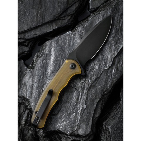 Ніж складаний кишеньковий Civivi Mini Praxis, (7.5 см) D2 / Ultem