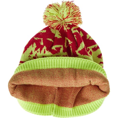 Шапка Select Pompon Hat 56 Yellow Red
