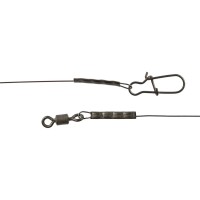Поводок Select титановый 15cm 7kg/0.28mm с вертлюгом