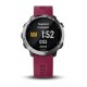 Смарт-годинник Garmin Forerunner 645 Music з вишневим ремінцем