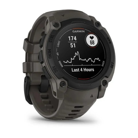Смарт-годинник Garmin Instinct E (40 мм) чорний/вугільний