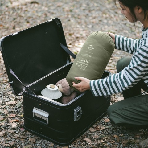 Матрац кемпінговий для розкладного ліжка Naturehike CNK2300DZ022, 190х67 см, темно-зелений