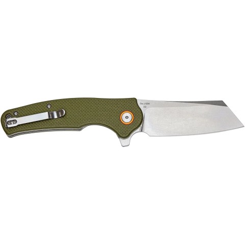 Нож CJRB Crag, G10, ц:green