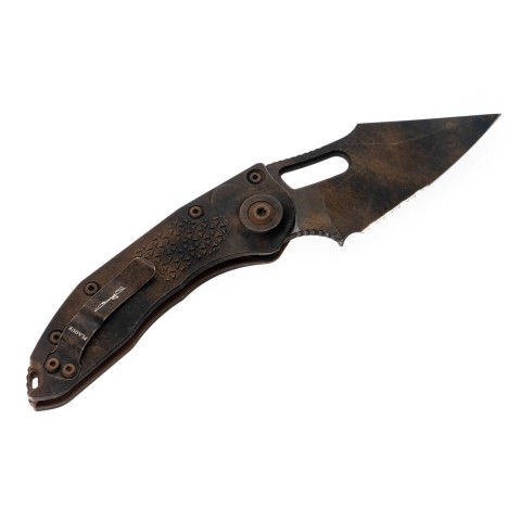 Ніж Microtech Stitch S/E полусеррейтор Plague Outbreak Signature Series