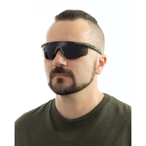 Очки баллистические Wiley X Saber Advanced. 3 линзы (Grey/Clear/Rust) od green
