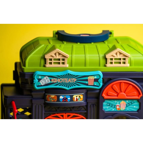 Ігровий набір OTAMANKO ХОРОБРИЙ ПАРОВОЗИК трюкова залізниця, 175 деталей,