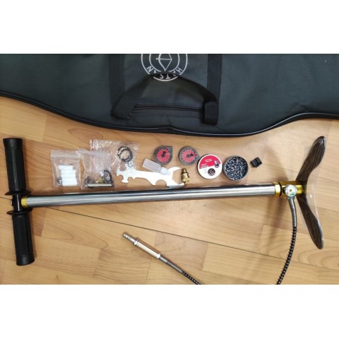 Гвинтівка пневматична PCP Hatsan Flash комплект з ОП, чохлом та насосом