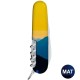 Ніж Victorinox Camper Ukraine 91мм,13функ ,Гірський пейзаж