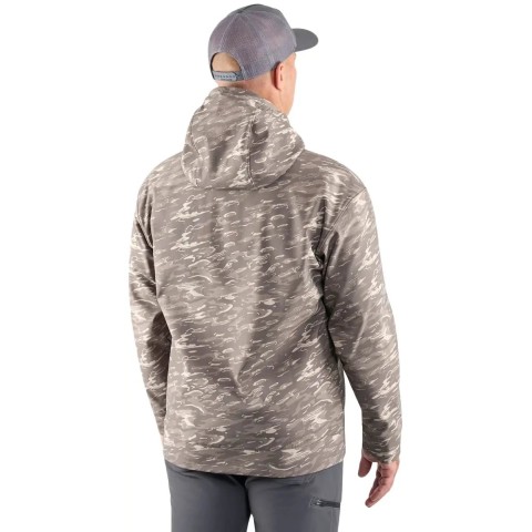 Худи Grundens Kryall M Stone Liquid Camo