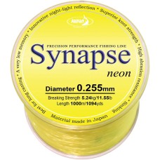 Волосінь Katran Synapse Neon 1000m (neon-yellow) 0.255mm 11.55lb
