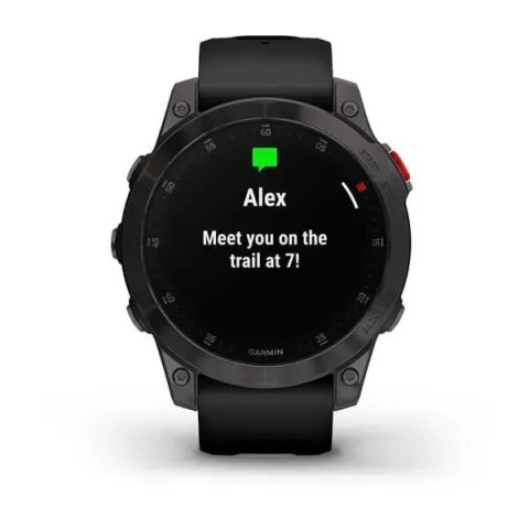 Смарт-часы Garmin epix Gen 2 Sapphire черные титановые