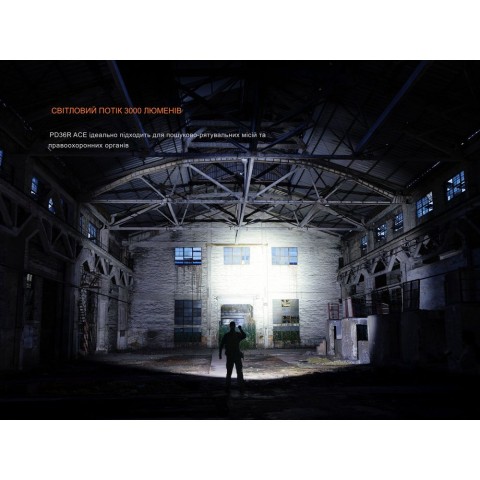 Ліхтар тактичний ручний Fenix PD36R ACE 3000 лм