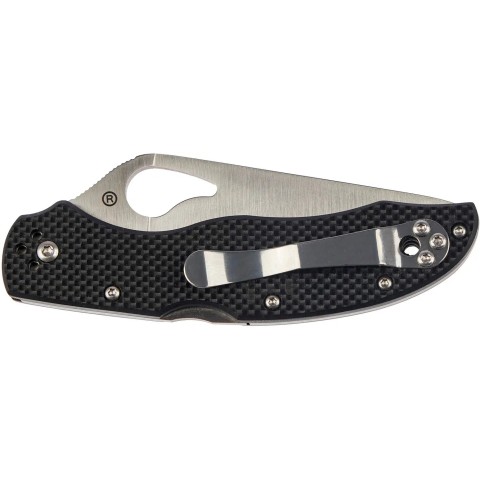 Нож Spyderco Byrd Harrier 2, 8Cr13MoV, G-10, полусеррейтор ц:black