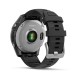 Смарт-годинник Garmin fenix E (47 мм) нержавіюча сталь/чорний