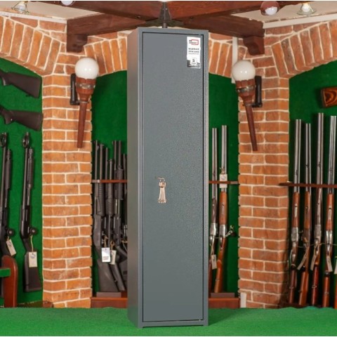 Сейф збройовий ШОС-1250, антрацитово-сірий