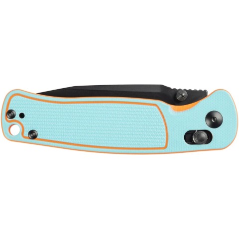 Нож CJRB Shale Black Blade, AR-RPM9,    G10 ц:blue/orange
