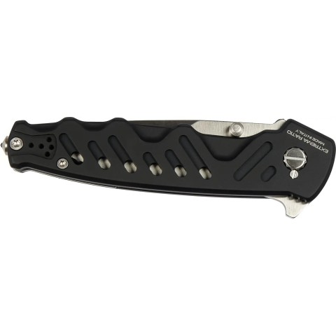 Нож Extrema Ratio Caimano Nero N.A. Satin, Полусеррейтор ц:black