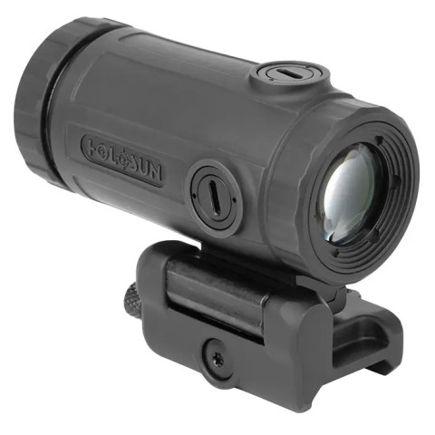 Магнифер Holosun HM3XT Micro 3x с откидным креплением на Weaver/Picatinny
