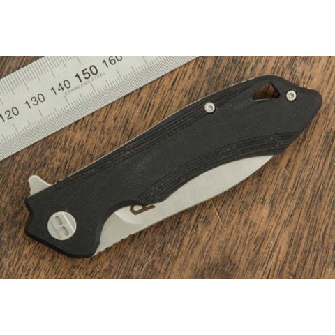Нiж складний Bestech Knife BELUGA Black BG11D-2