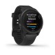 Смарт-годинник Garmin Forerunner 745 з чорним ремінцем