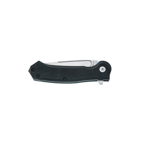 Нож Maserin Police, N690, G10 + титан, черный