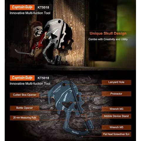 Міні-Мультитул NexTool Captain Gulp KT5018