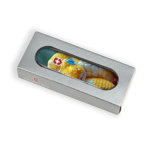 Ніж Victorinox Mountaineer Animal 91мм,18функ,черв ,Змій