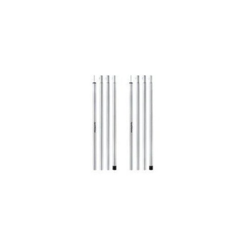 Стійки для тенту сталеві оцинковані Naturehike Steel poles Updated NH19PJ042, 25мм*2.4м, сірі (2 шт)