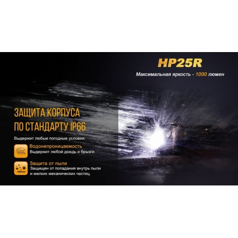 Ліхтар налобний Fenix HP25R