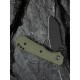Ніж складаний кишеньковий Civivi Crabby, (6.9 см) 14C28N / G10 темно-зелений
