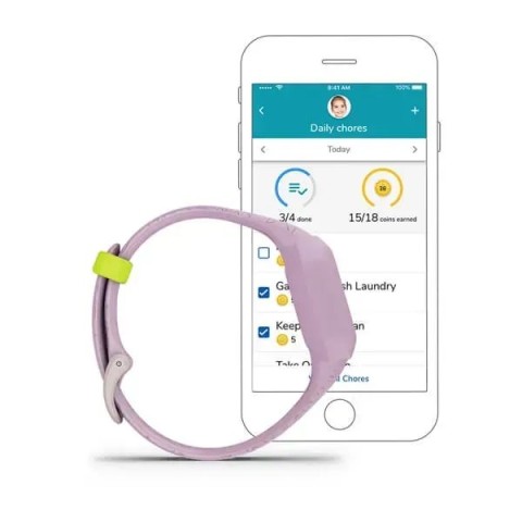 Фітнес-трекер дитячий Garmin vívofit jr.3 Бузковий