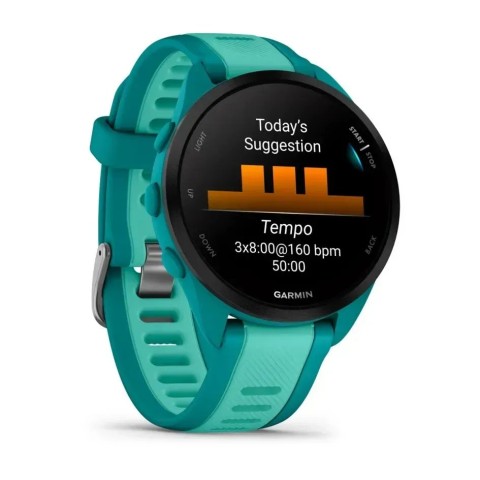 Смарт-годинник Garmin Forerunner 165 Music бірюза/аква