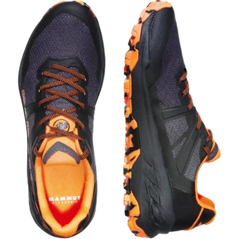 Кроссовки Mammut Sertig II Low M 11 Black-vibrant orange