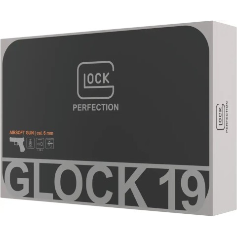 Пистолет страйкбольный Umarex Glock 19 Gen 5 Blowback Gas кал. 6 мм. Black