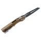 Нож Microtech MSI SE, fluted black, алюминий, tan