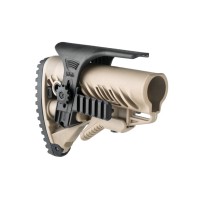 Щока регульована FAB з планкою Пікатінні для приклада GLR-16, чорна