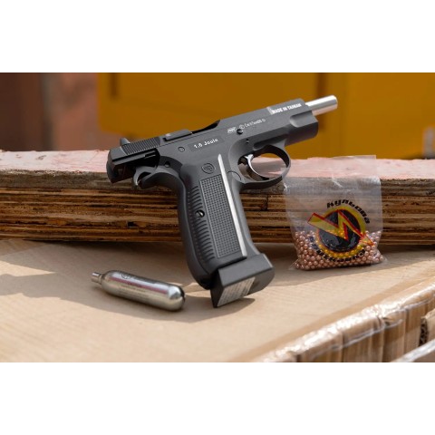 Пістолет пневматичний ASG CZ 75 Blowback. CO2. BB кал. 4.5 мм