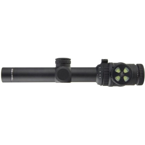 Приціл оптичний Trijicon AccuPoint 1-6x24 BAC Red Triangle Tritium / Fiber Optics