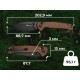 Ніж Sencut Glenspar S25046-3