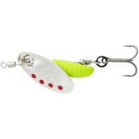 Блесна Savage Gear Grub Spinners #2 5.8g Silver Red Lime