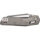 Нож Microtech MSI Mini Ram-Lok Black Standard Frag Aluminium Natural Clear