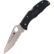 Ніж Spyderco Endela, Thin Blue Line, напівсеррейтор (C243FPSBKBL)