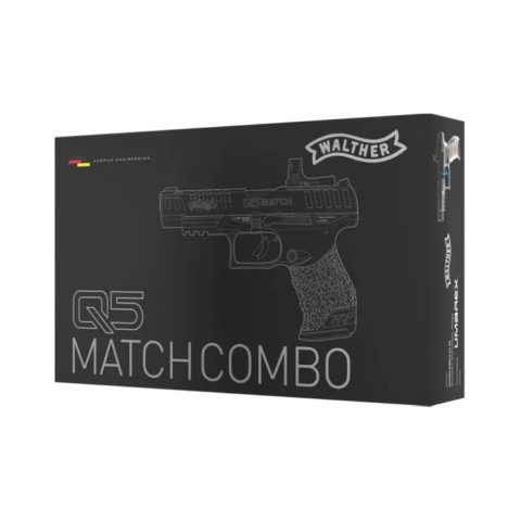Пневматичний пістолет Umarex Walther Q5 Match Combo 5