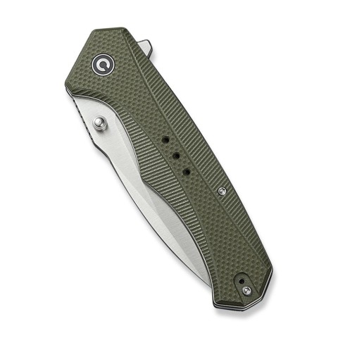 Ніж складаний туристичний Civivi Photonix, (9.4 см) 14C28N / G10 темно-зелений
