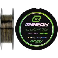 Леска Brain Mission Carp Line (Camo) 1000m 0.30mm 7.6kg