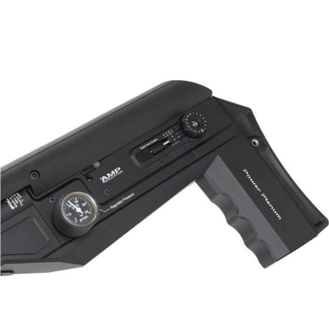 Пневматична редукторна гвинтівка FX Airgun Leopard Black Sniper Bottle .177 кал